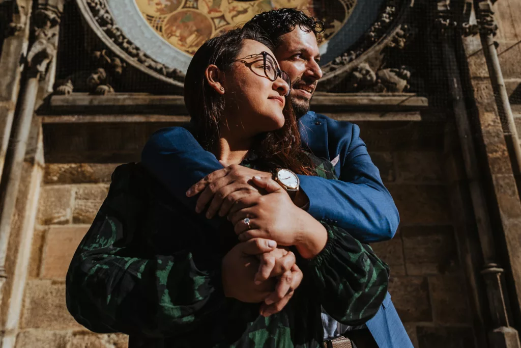 Prague proposal photoshoot