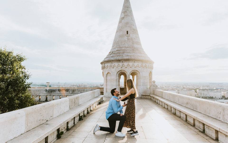 romantic proposal Budapest